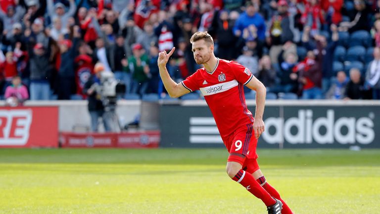MLS round-up: Chicago Fire beat San Jose Earthquakes to secure play-off place Skysports-luis-solignac-solignac-chicago-fire_4067140