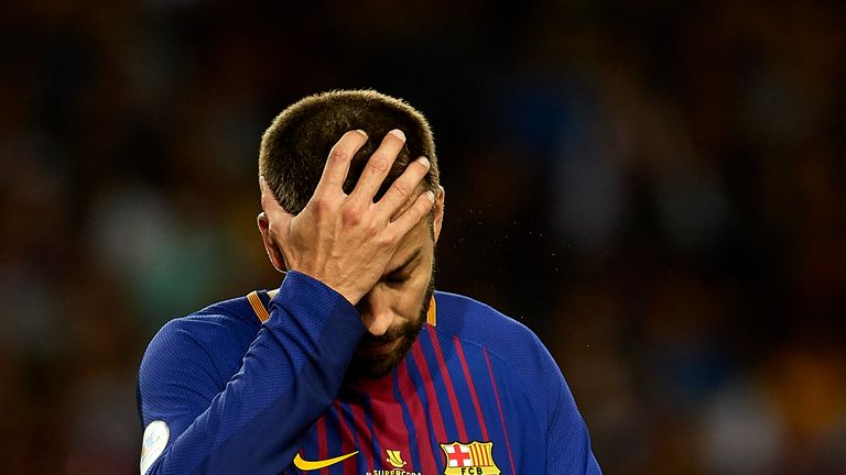 Gerard Pique prone to 'casual approach' to Barcelona games Skysports-pique-gerard-barcelona_4073252