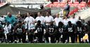 WATCH: Wembley NFL protests