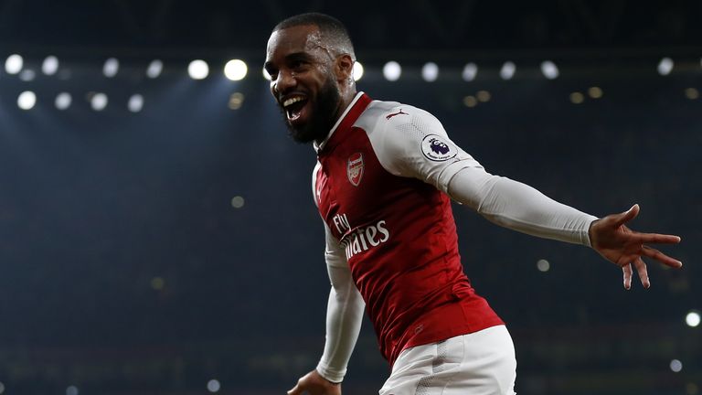 Alexandre Lacazette's goals on Monday Night Football sealed a quirky stat