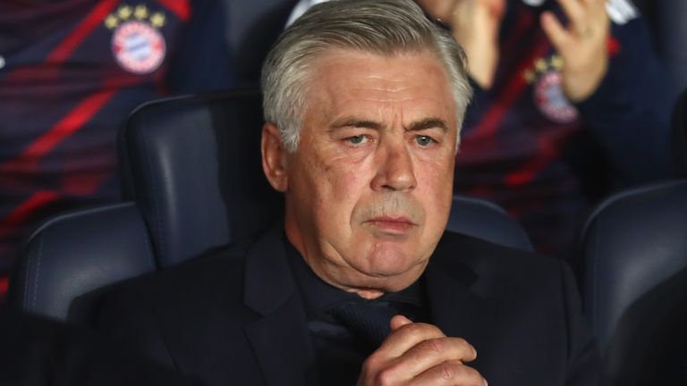 Bayern sacked Carlo Ancelotti last month after 15 months in charge