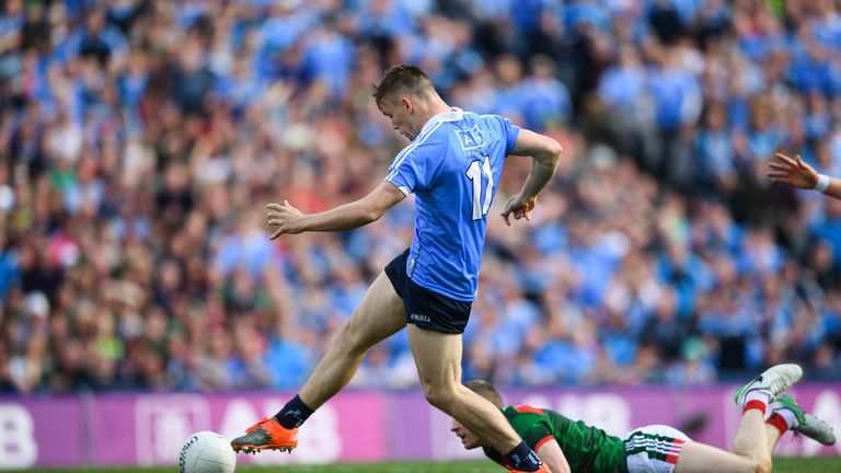 Dublin's Con O'Callaghan was on hand at Thursday's launch having been part of Dublin's Sam Maguire winning team on Sunday