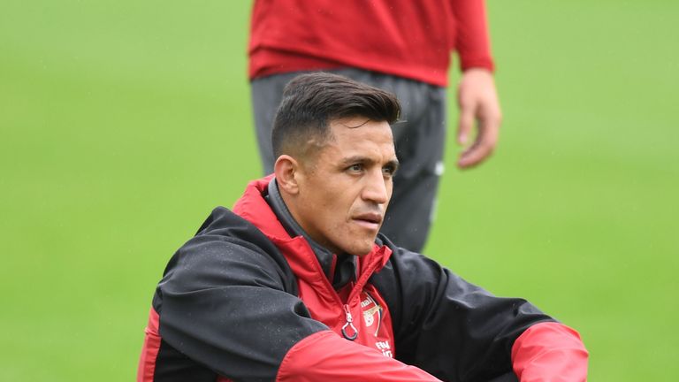 Guardiola did not close the door on Manchester City making a move for Alexis Sanchez in January.