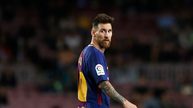 Lionel Messi is up for the main award