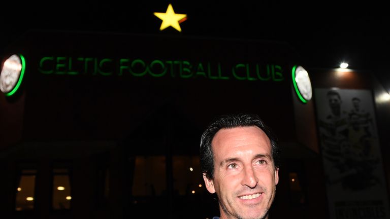 Unai Emery is reportedly under pressure at PSG