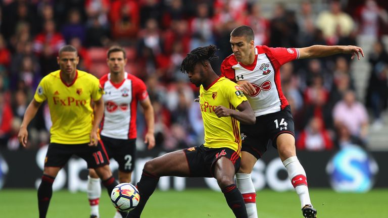 Nathaniel Chalobah got the better of Oriol Romeu at St Mary's