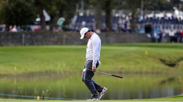 A lack of golf in 2017 prevented McIlroy from 'getting into a groove'