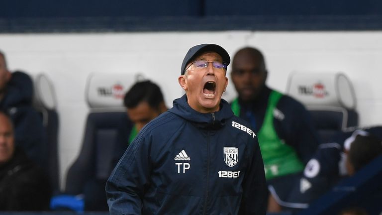 Tony Pulis' West Brom have stuttered of late after a good start