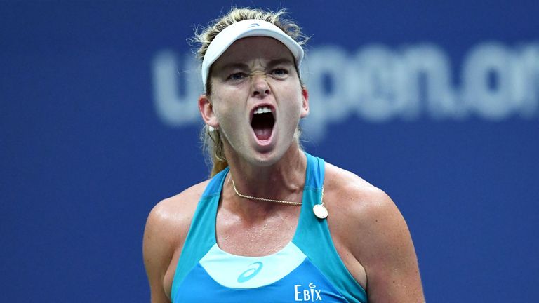 CoCo Vandeweghe reached her second Grand Slam semi-final of the year