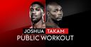 WATCH: Joshua public workout LIVE!