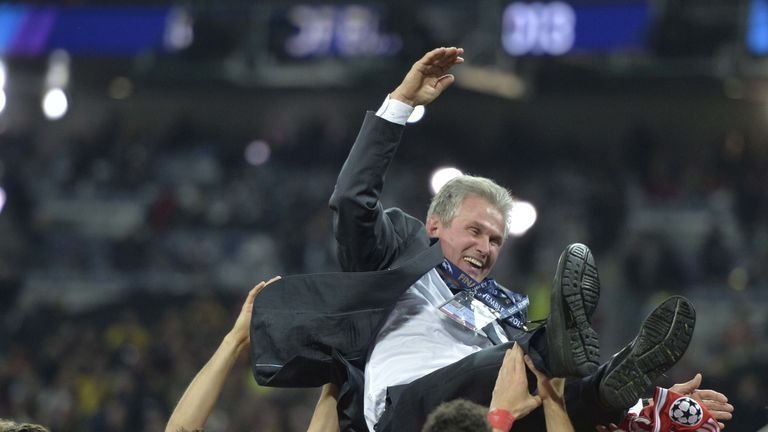 Heynckes won the treble during his last spell in Bavaria