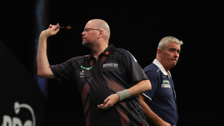 Barney made light work of Steve Beaton on Tuesday night, winning 3-0