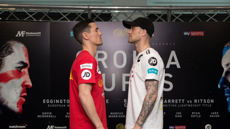 Anthony Crolla faces Ricky Burns this Saturday night, live on Sky Sports