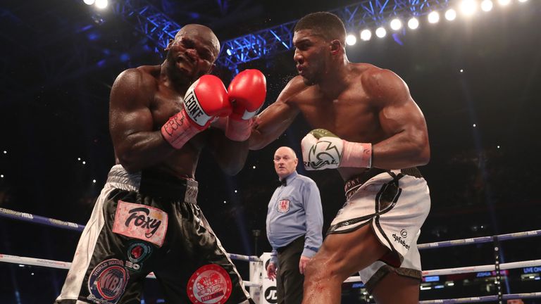 Takam shared a brutal battle with Anthony Joshua in Cardiff