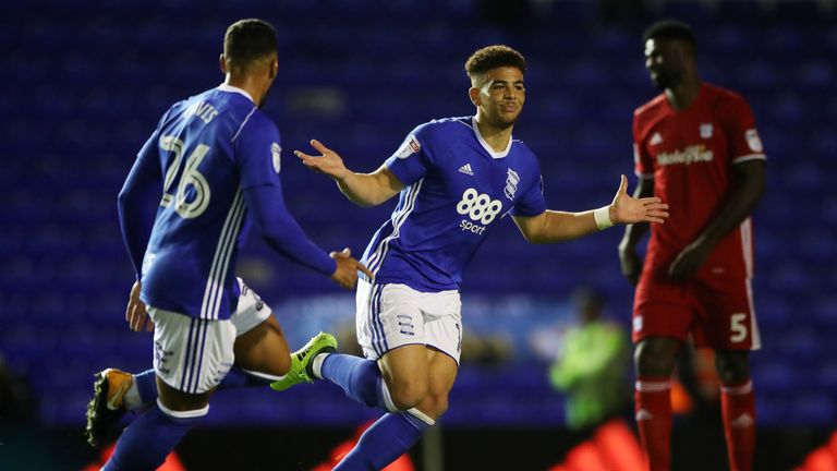 Che Adams will not start Birmingham's FA Cup third-round clash
