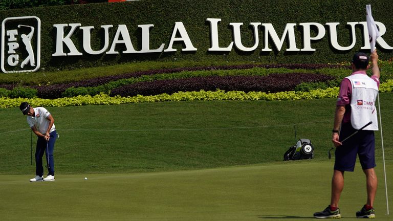 Na mixed six birdies and an eagle with two bogeys