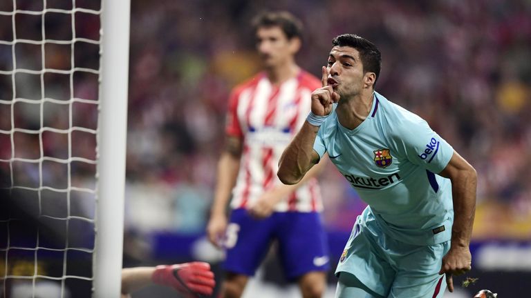 Luis Suarez's goalscoring form has also dropped this season