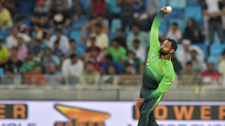 Pakistan's Mohammad Hafeez has been suspended from bowling in international cricket