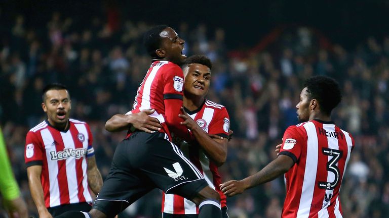 Ollie Watkins has been in fine form for Brentford this season