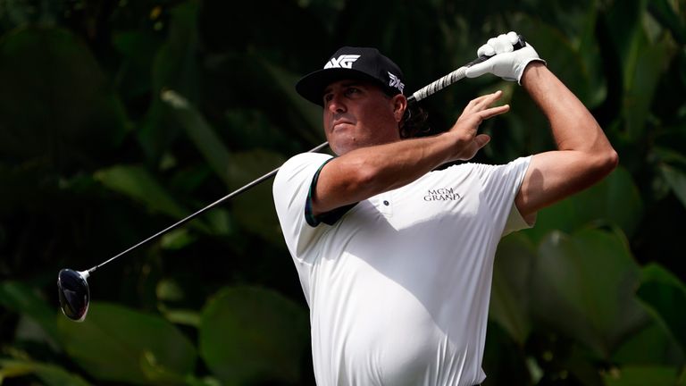Perez posted four birdies in a blemish-free display