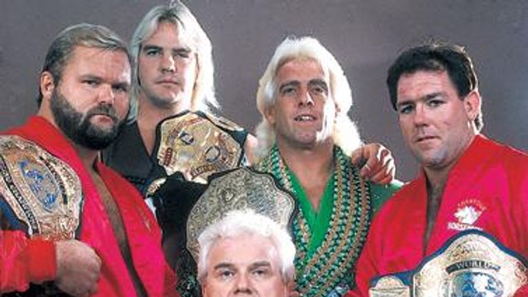 The Four Horsemen were reunited 24 hours after Wrestlemania XXIV