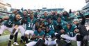 WATCH: Eagles' starring celebrations