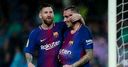 Alcacer shines in Messi's 600th game