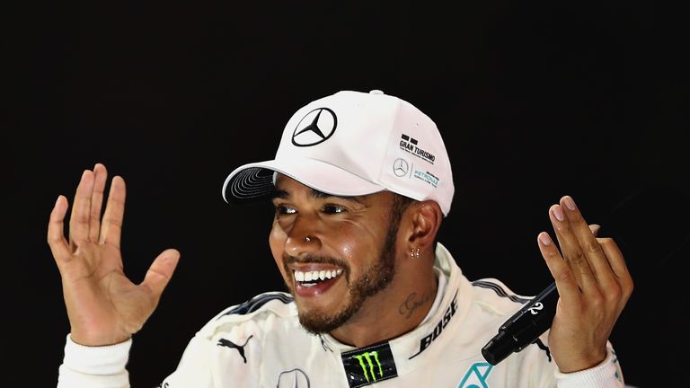 Lewis Hamilton will be aiming to become a five-time world champion in 2018