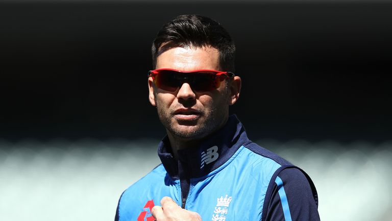 James Anderson is England's vice captain for the Ashes