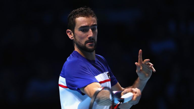 Cilic was unable to build upon his break lead in the decider