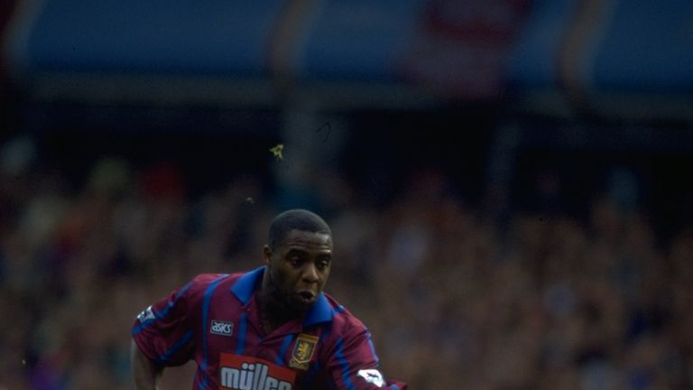 Dalian Atkinson scored the first Premier League goal at Villa Park