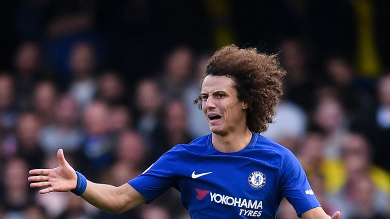 David Luiz hasn't played for Chelsea since November