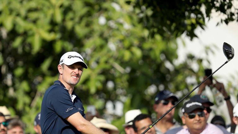 Rose finished in a share of fourth in Dubai