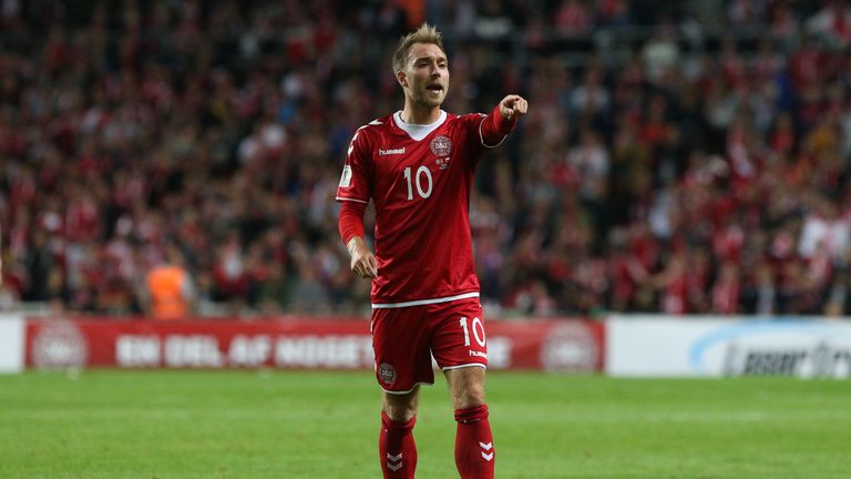 Eriksen scored a hat-trick as Denmark beat the Republic of Ireland 5-1 on aggregate in the World Cup qualifying play-offs