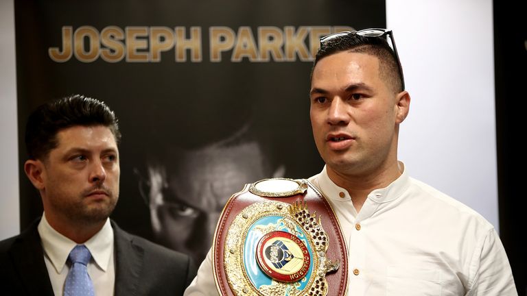 WBO champion Parker has not suffered defeat in 24 fights
