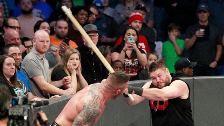 Randy Orton came out on the losing side against Kevin Owens
