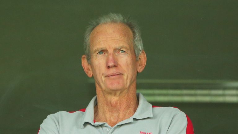 England coach Wayne Bennett appears to be hugely popular among his players
