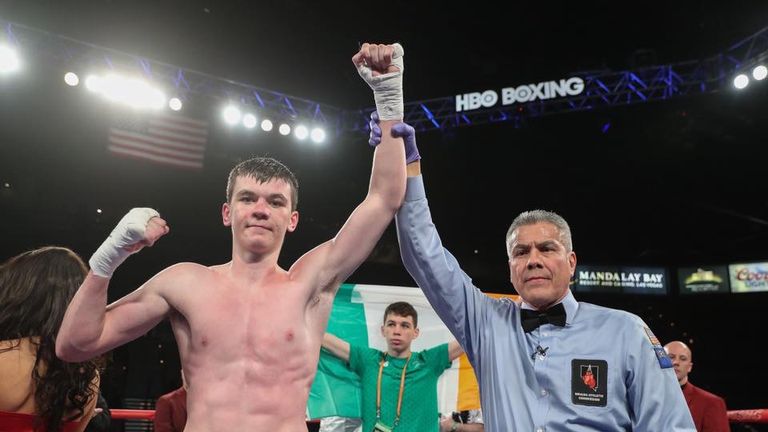 Aaron McKenna claimed third victory of professional career this month