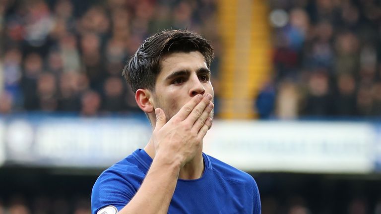 Alvaro Morata has impressed at Stamford Bridge since joining Chelsea from Real Madrid in the summer