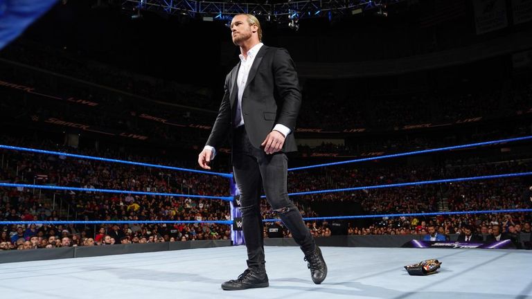 Dolph Ziggler dropped his United States title in the ring and left SmackDown