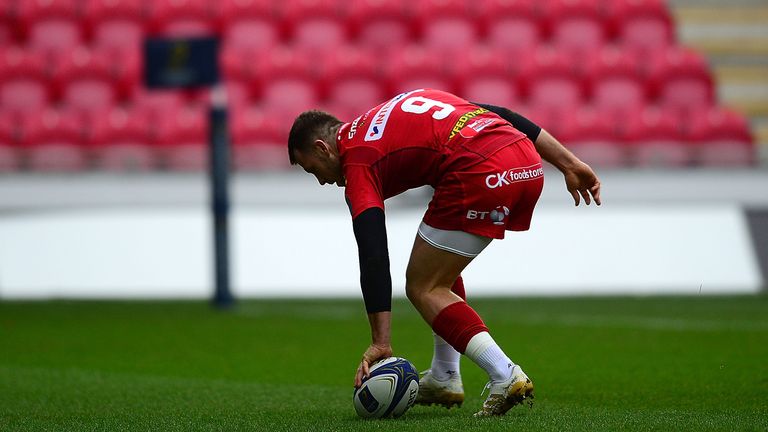 Gareth Davies scored Scarlets' second try of the match