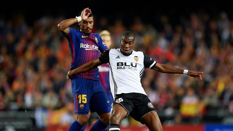 Geoffrey Kondogbia scored his fourth league goal of the season at Athletic Bilbao