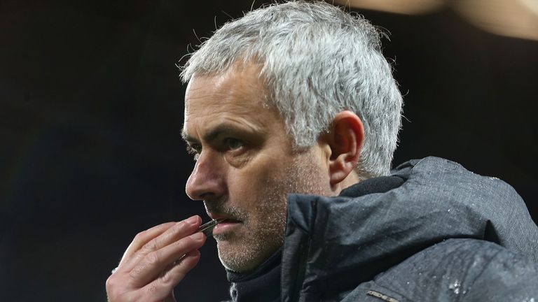 Jose Mourinho's Manchester United have fallen behind Manchester City