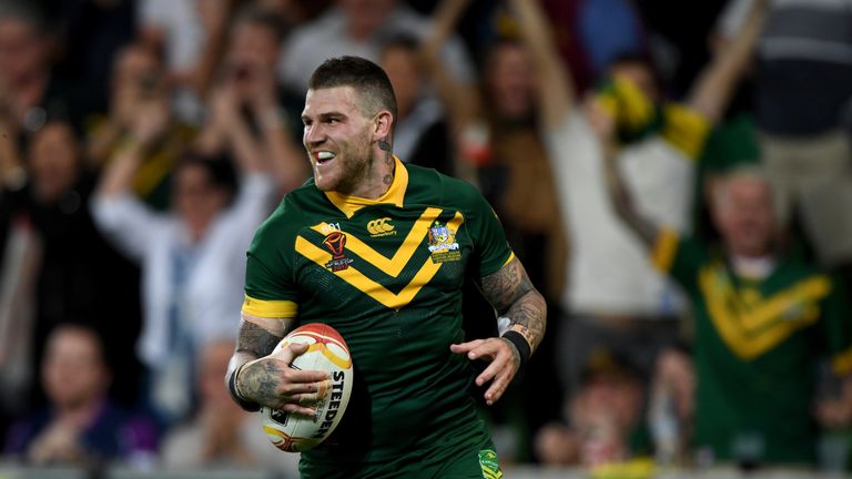 Australia's Josh Dugan