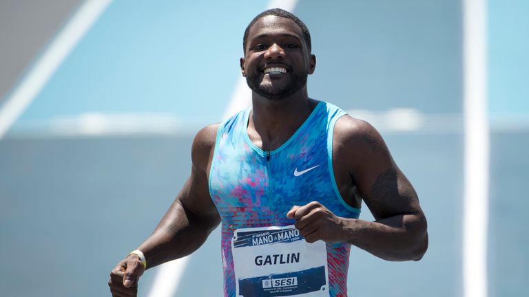 Justin Gatlin has said he is stunned by allegations made against his camp