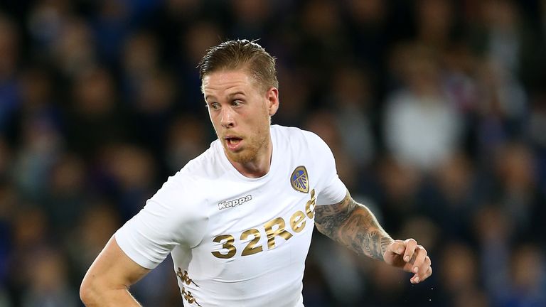 Leeds United's Pontus Jansson will miss the game against Stoke on Sunday