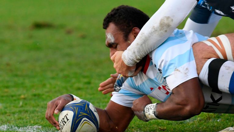 Leone Nakarawa is named to start in the second row for Racing