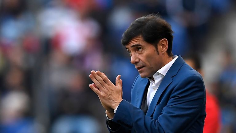 Marcelino has used Rodrigo in his preferred position as the second striker