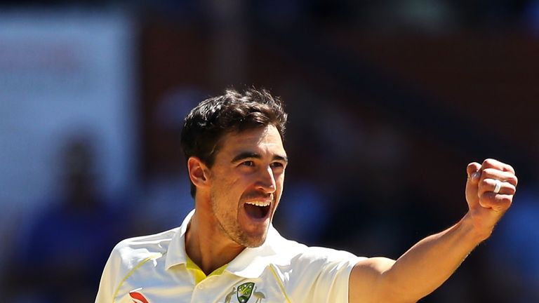 Starc claimed 5-88 as England were bundled out for 233 in their second innings in Adelaide