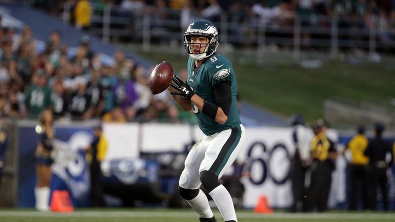 There are concerns in Philadelphia over the play of quarterback Nick Foles
